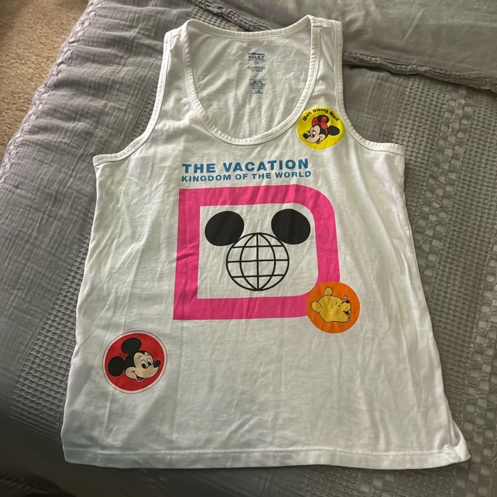Walt Disney World Tank Top (50th Anniversary Vault Collection)